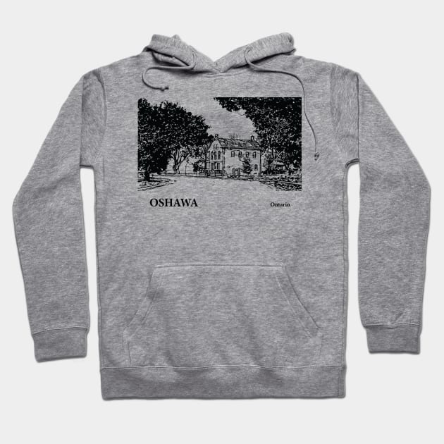 Oshawa - Ontario Hoodie by Lakeric